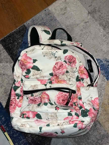 Photo of free Floral Backpack (08846) #1