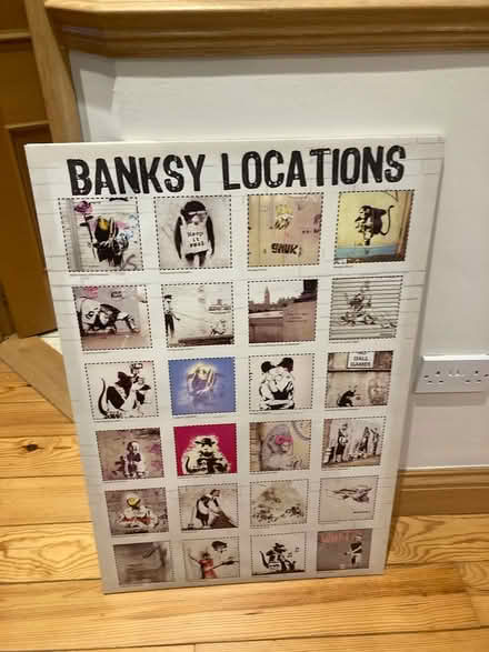 Photo of free Banksy Canvas (Dundrum) #1