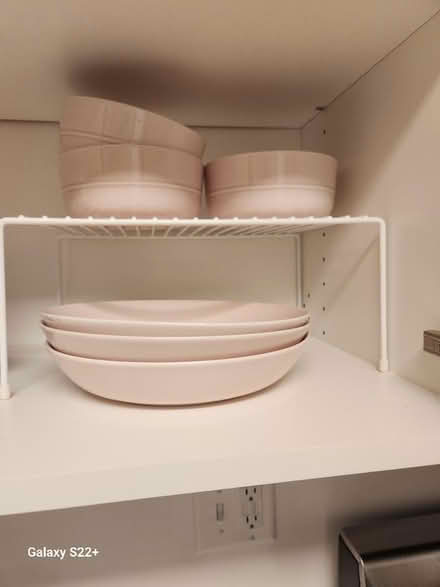 Photo of free Pink Crate and Barrell dinnerware (Fort Lee NJ) #1