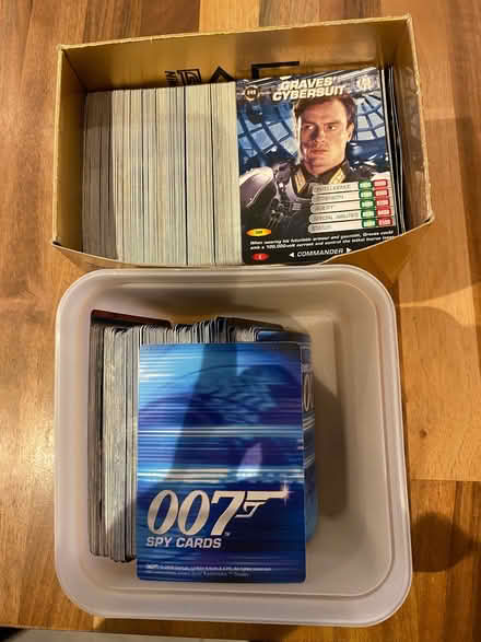 Photo of free 007 Spy Cards (Lansdown) #1