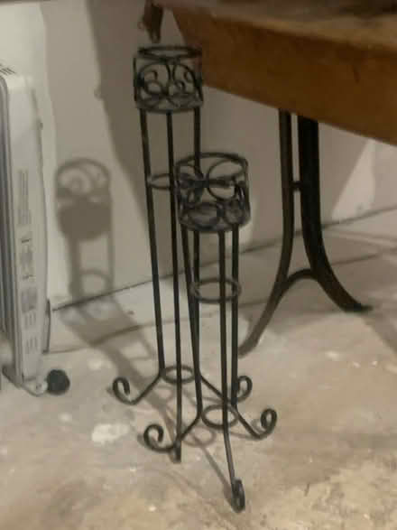 Photo of free iron candle holders (Montgomery County) #1