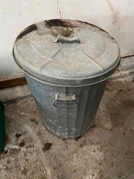 Photo of free Metal Trash Can (Carlisle) #1