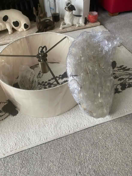 Photo of free 2x crystal drop lampshades (B29) #3