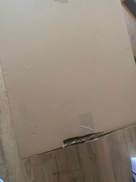 Photo of free Large Cardboard Box (Caergwrle) #2