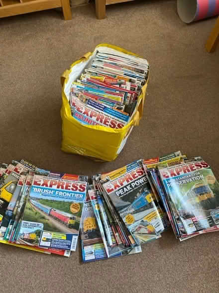 Photo of free Rail express train magazines (Elm Park RM12) #1