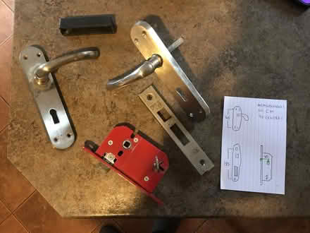 Photo of free Outdoor door handles lock and key (Malvern Link WR13) #2