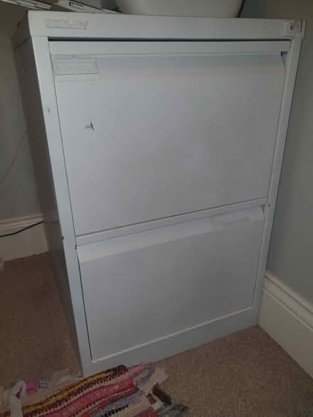 Photo of free Bisley two drawer filing cabinet (Bradleys Both BD20) #1