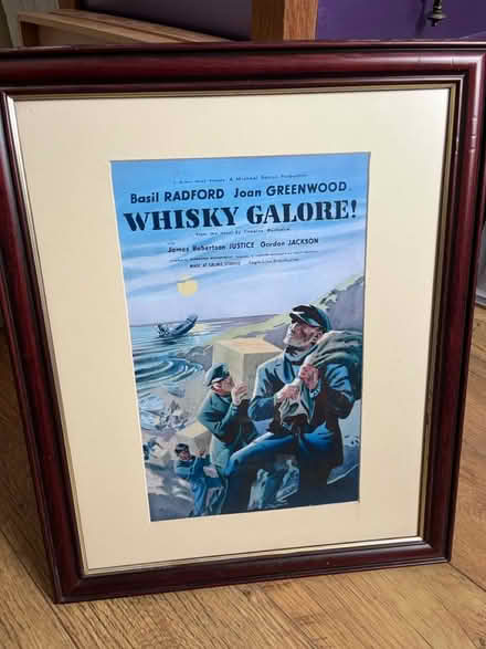 Photo of free Whisky Galore framed print (CH45) #1