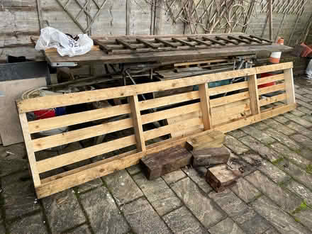 Photo of free Wooden Pallet - 10ft x 2ft (East Hagbourne, OX11) #1