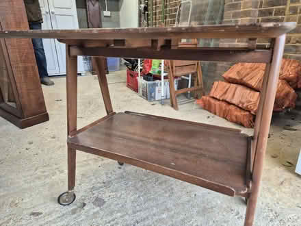 Photo of free Drop leaf wooden trolley (Shere GU5) #4