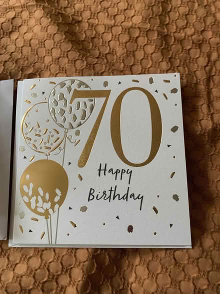 Photo of free 70th birthday banners and birthday cards (Innsworth GL3) #3