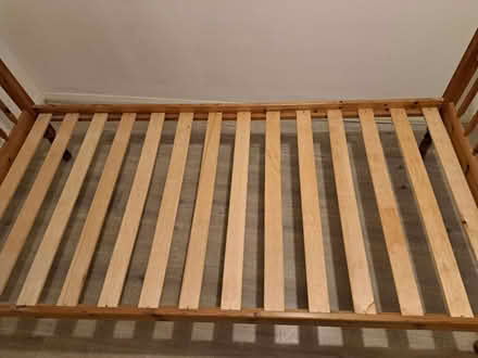 Photo of free Solid Pine Bed/Bottom Half Of A Bunk Bed (South Hornchurch RM13) #3