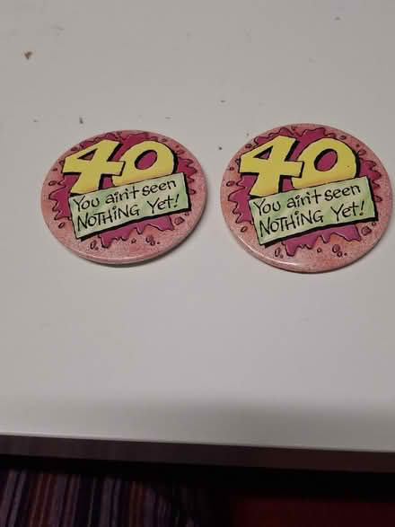 Photo of free Badges 40th (Walsall Wood) #1