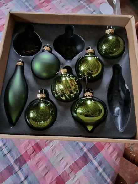 Photo of free Glass Christmas Baubles (Chirk Bank LL14) #1