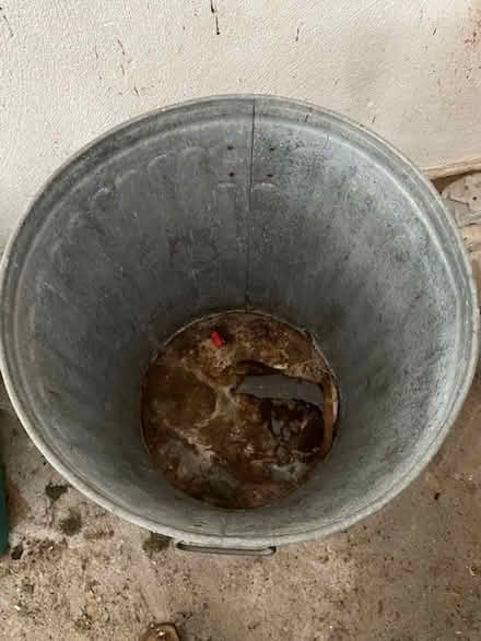 Photo of free Metal Trash Can (Carlisle) #2