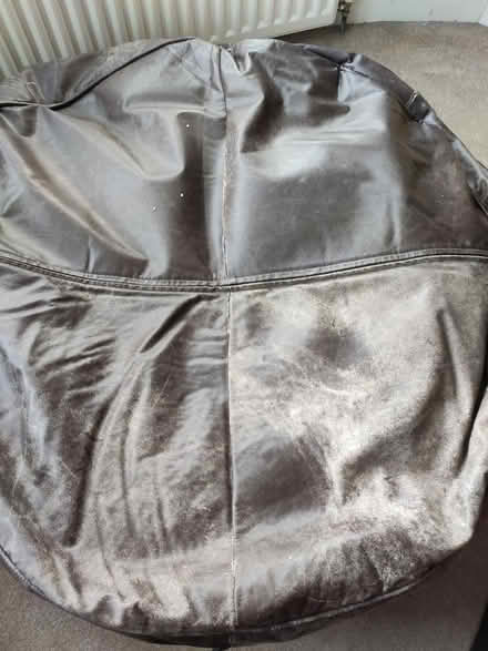 Photo of free Big leather bean bag (Orpington BR6) #2