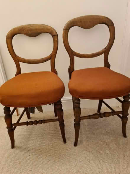 Photo of free Two Balloon Back Chairs (Kemble) #1