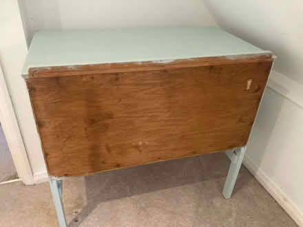 Photo of free Wooden chest of drawers, painted pale blue good condition (Callowell GL5) #3