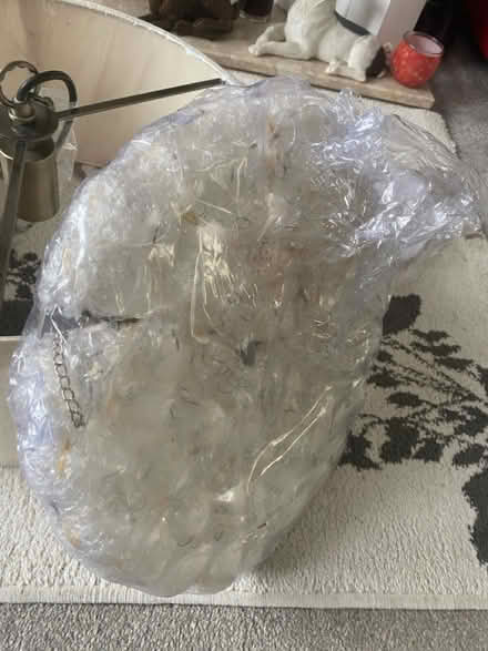 Photo of free 2x crystal drop lampshades (B29) #4