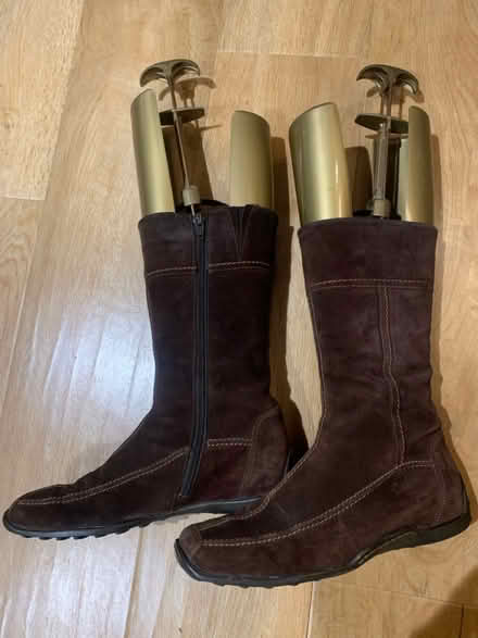 Photo of free Women’s suede boots plus boot trees (Norwich) #1