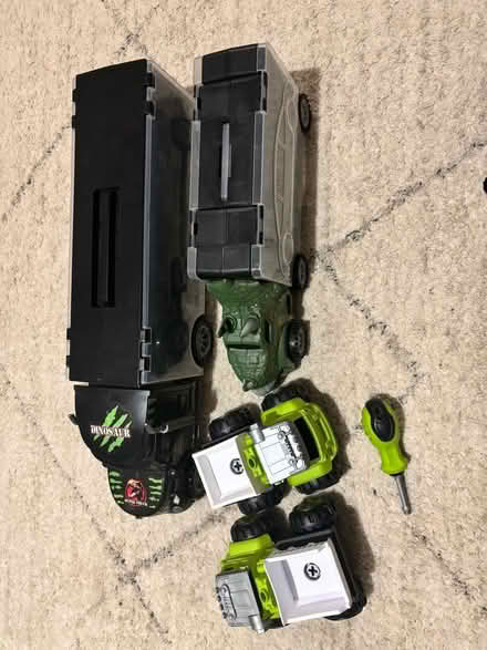 Photo of free Assortment of truck toys (MK3 west Bletchley) #1