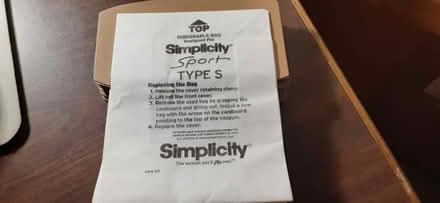 Photo of free Simplicity Vacuum bags (Macomb Twp.) #1