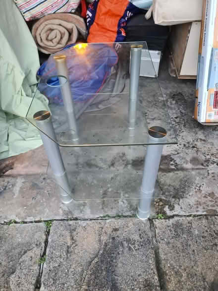 Photo of free Glass tv stand (Wirral) #3