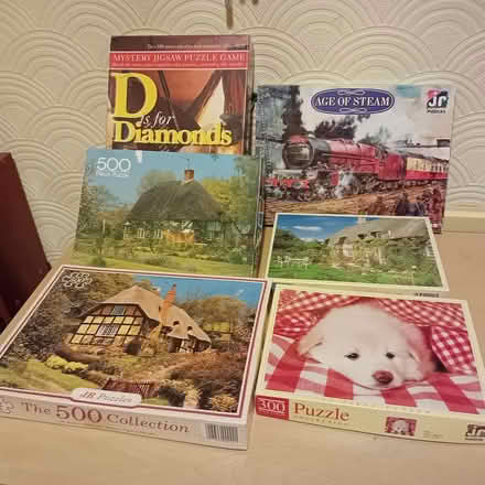 Photo of free Jigsaws, 500 and 300 pieces (Retford DN22) #1