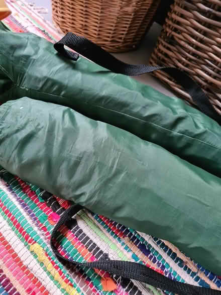 Photo of free 2 metal leg camp beds (BS5) #1