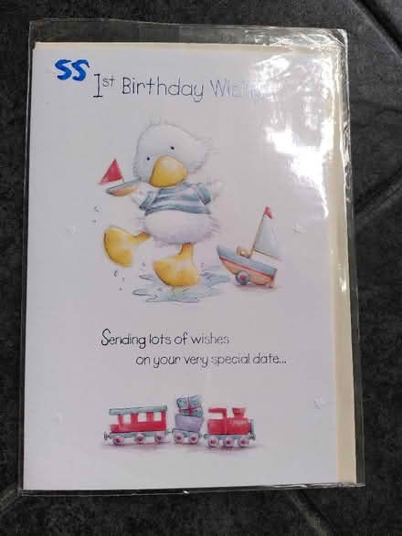 Photo of free 1st Birthday card (Penarth CF64) #1