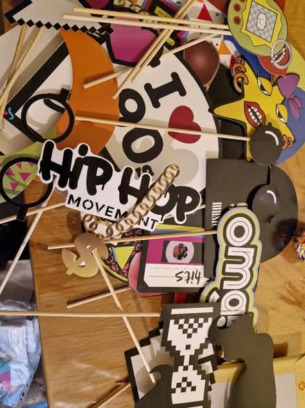 Photo of free 90s theme props & inflatable frame (South Croydon) #1