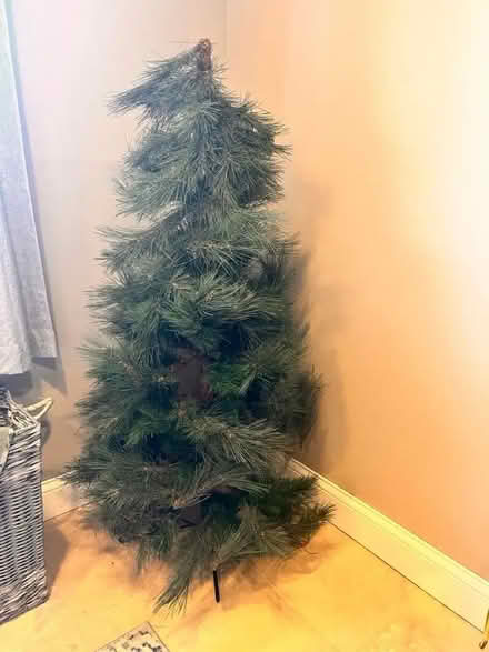 Photo of free 53” tall pine fake Christmas tree (60015) #1