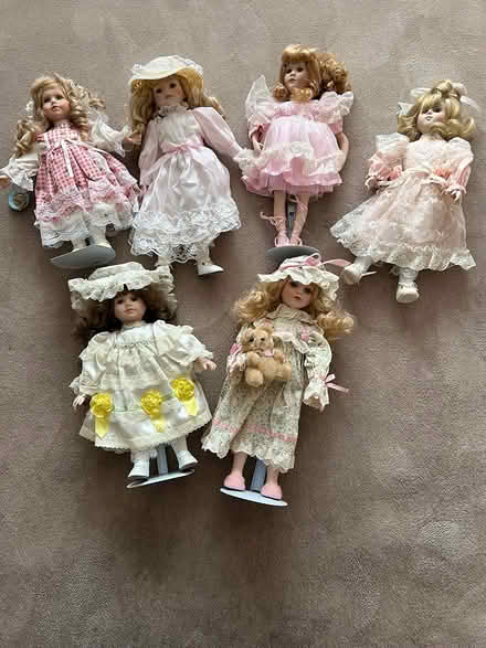 Photo of free Porcelain dolls x 6 (Bath) #1