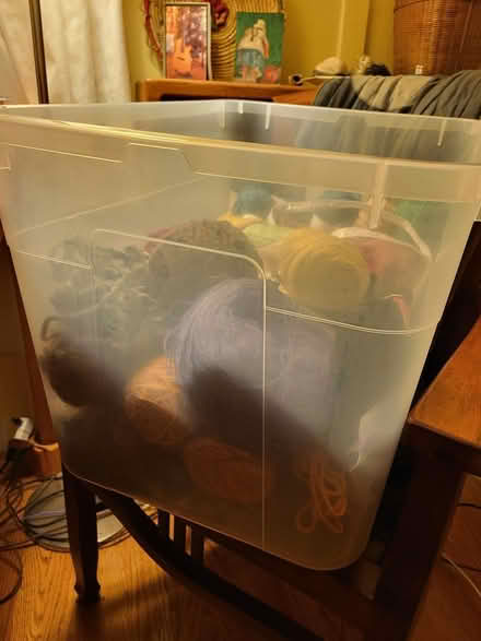 Photo of free Box of various yarn (n. oakland) #2