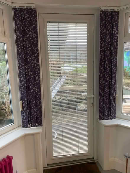 Photo of free Silver blind for uPVC door, clip in (Weetwood LS16) #1