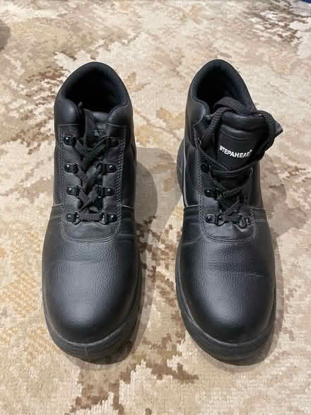 Photo of free Safety boots size 10 (Presteigne LD8) #3