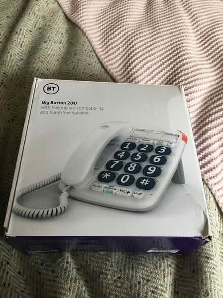 Photo of free Big button landline phone (B955DD) #2