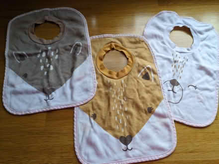 Photo of free Fabric baby bibs (Bishopton Hamlet CV37) #1