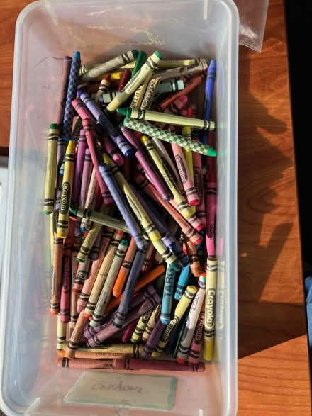 Photo of free crayons, rubberbands (Mill Valley) #1