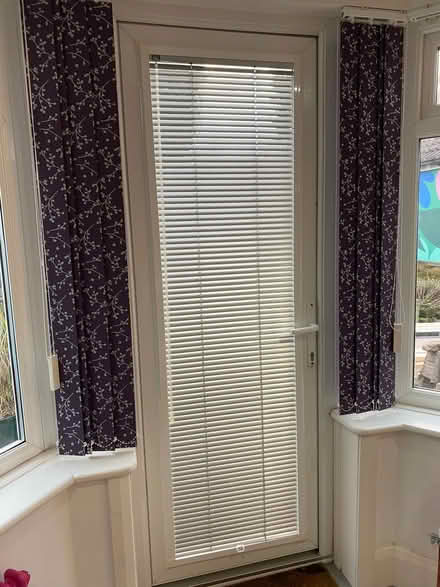 Photo of free Purple and silver blinds (Weetwood LS16) #3