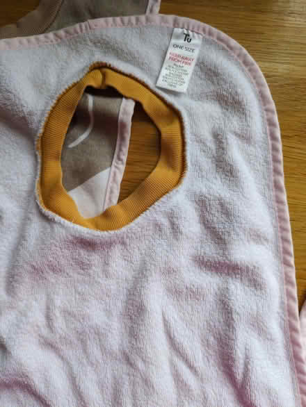 Photo of free Fabric baby bibs (Bishopton Hamlet CV37) #2