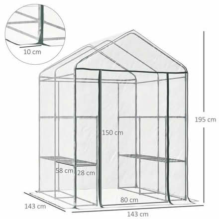 Photo of free PVC Greenhouse (Kington HR5) #1