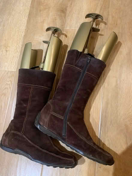 Photo of free Women’s suede boots plus boot trees (Norwich) #2