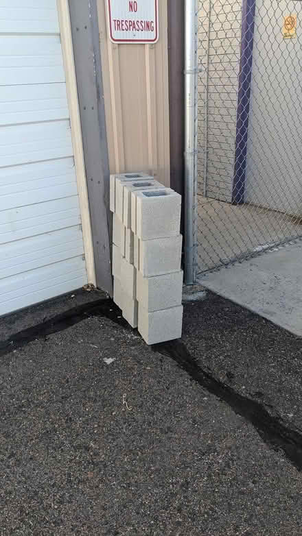 Photo of free 12 small cinder blocks (sun valley) #1