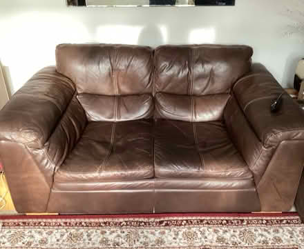 Photo of free Leather sofa (Harbury CV33) #1