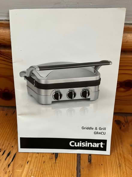 Photo of free Cuisinart grill/ griddle (Oldfield Park) #3