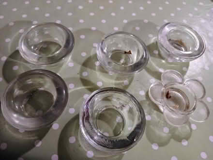 Photo of free Glass candle holders (Dursley GL11) #1