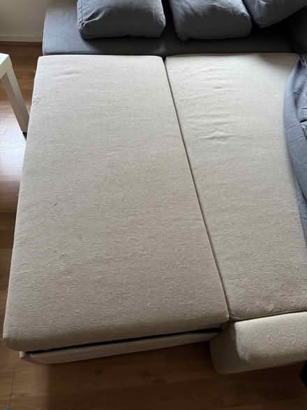 Photo of free Corner sofa bed with storage +cover (Kew) #3