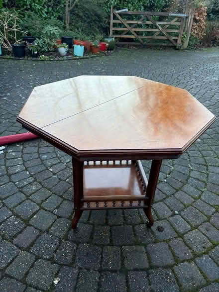 Photo of free Octagonal occasional table (Crowborough TN6 1SU) #4