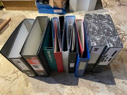 Photo of free Ring Binders etc (Presteigne LD8) #1